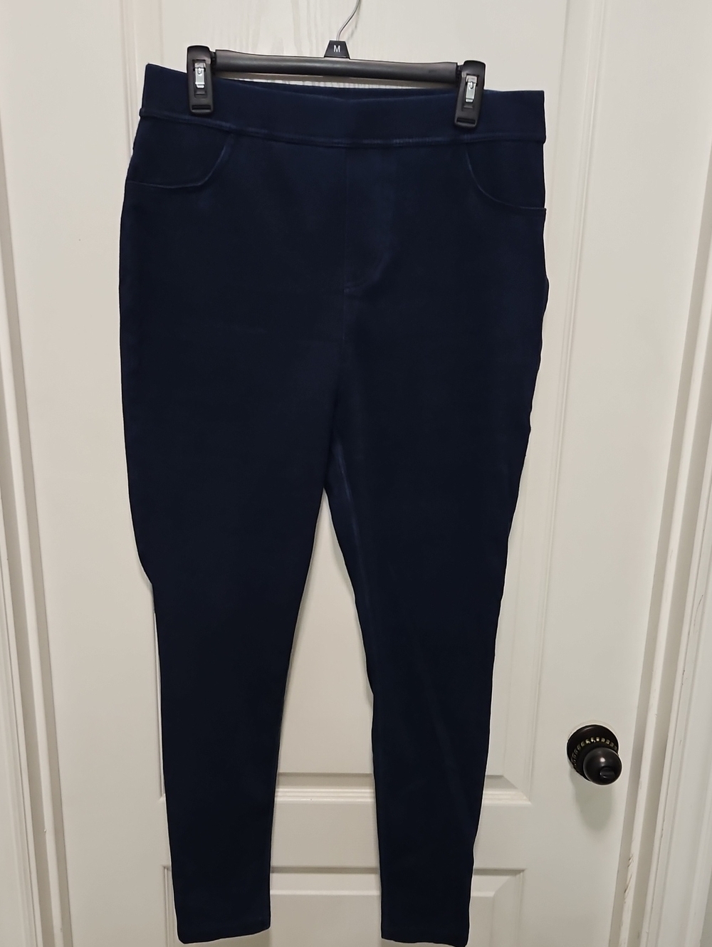 Nine West Dark Navy Ponte Slim Leg Pants